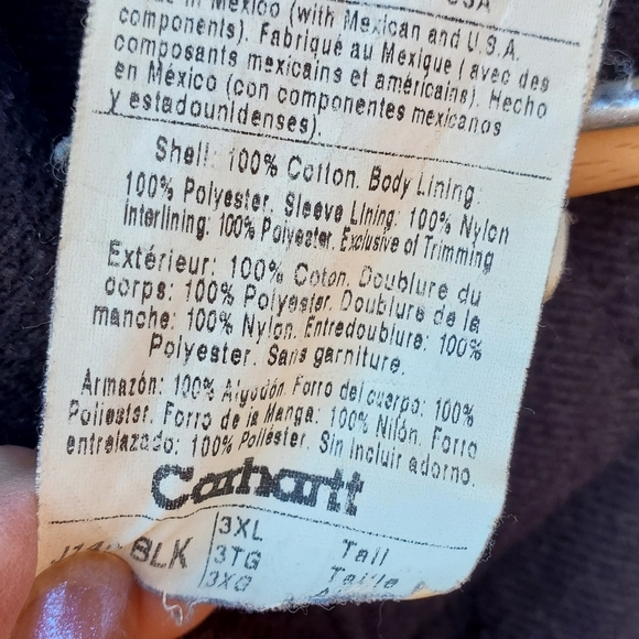 Carhart Hooded Jacket Coat - Picture 5 of 5